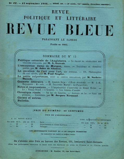 Revue bleue