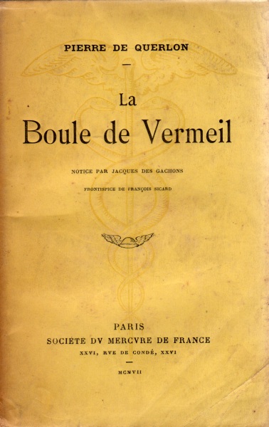 La Boule de vermeil, par Pierre de Querlon