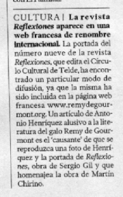 La Provincia, 17 décembre 2003.