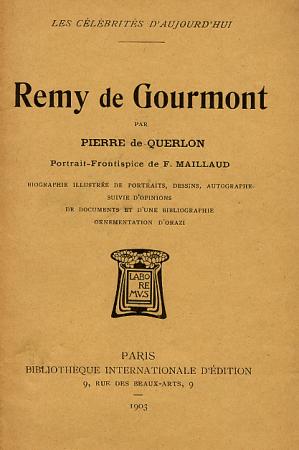 Remy de Gourmont par Pierre de Querlon